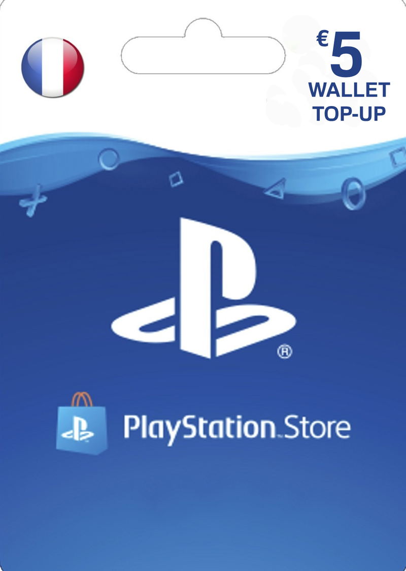 PSN Card 5 EUR | Playstation Network France <span class="ext ext_digital">digital</span> image 1