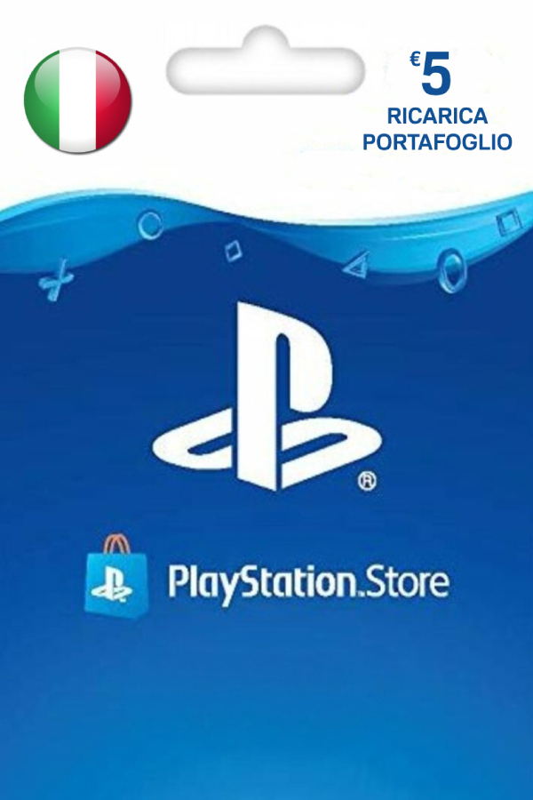 PSN Card 5 EUR | Playstation Network Italy <span class="ext ext_digital">digital</span> image 1