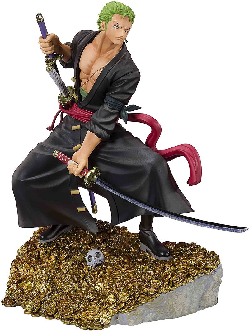 Figuarts Zero One Piece: Roronoa Zoro WT100 Anniversary Eichiro Oda Original Illustration 100 Views of Pirates image 1