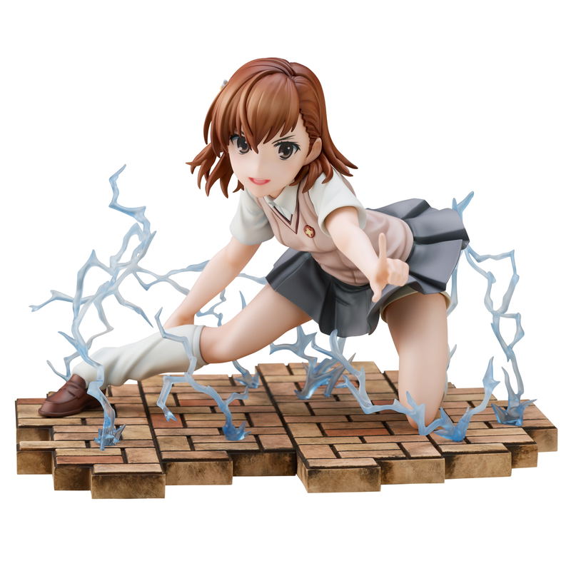 A Certain Scientific Railgun T Pre-Painted Figure: Misaka Mikoto image 1