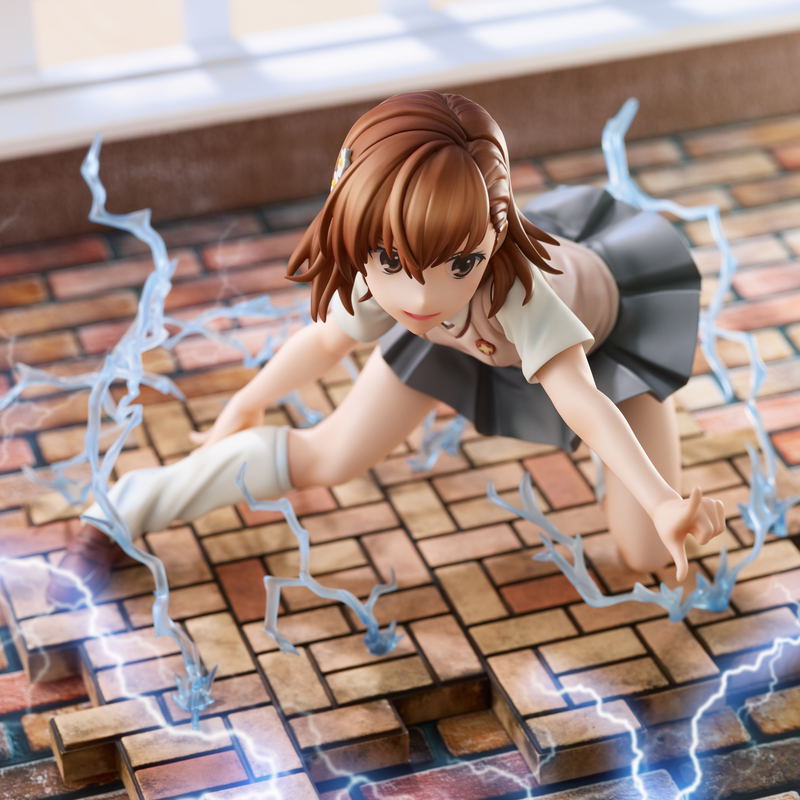 A Certain Scientific Railgun T Pre-Painted Figure: Misaka Mikoto image 14