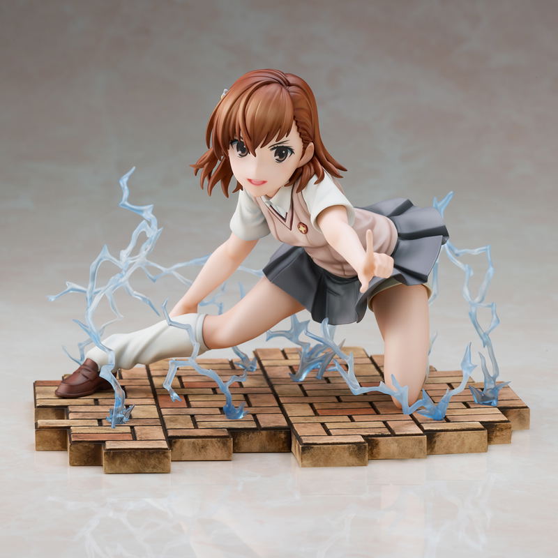 A Certain Scientific Railgun T Pre-Painted Figure: Misaka Mikoto image 2