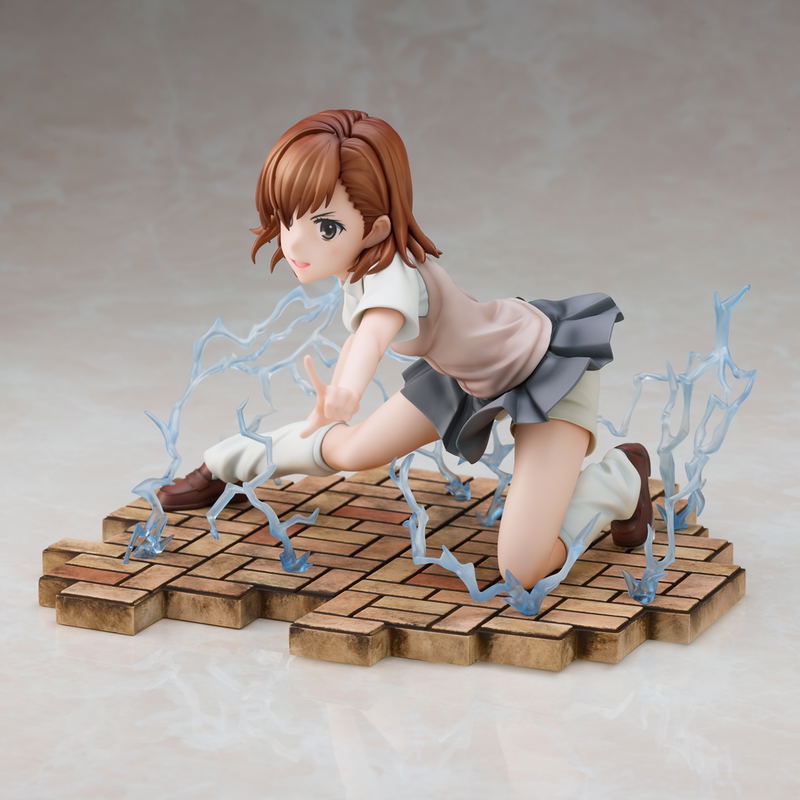 A Certain Scientific Railgun T Pre-Painted Figure: Misaka Mikoto image 3