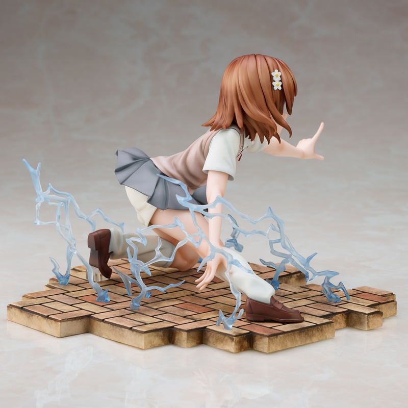 A Certain Scientific Railgun T Pre-Painted Figure: Misaka Mikoto image 4