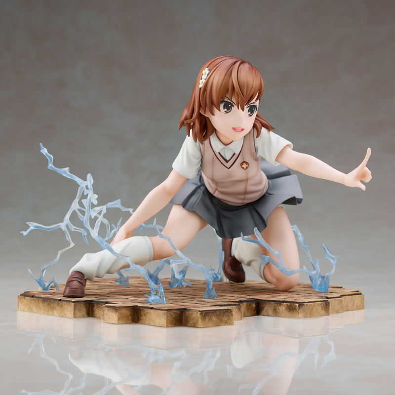 A Certain Scientific Railgun T Pre-Painted Figure: Misaka Mikoto image 5