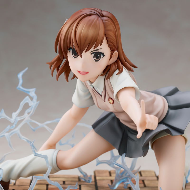 A Certain Scientific Railgun T Pre-Painted Figure: Misaka Mikoto image 7