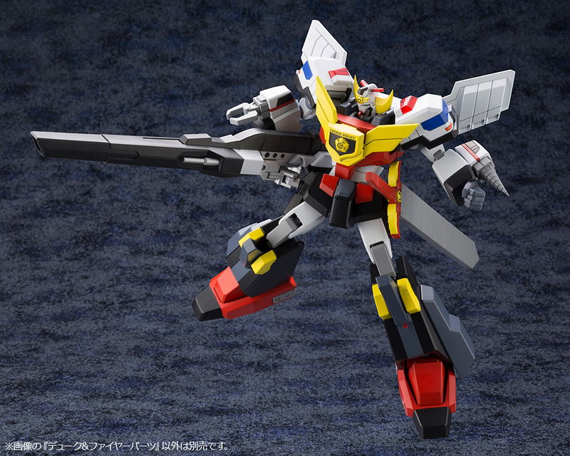 Brave Police J-Decker Plastic Model Kit: Duke & Fire Parts image 17
