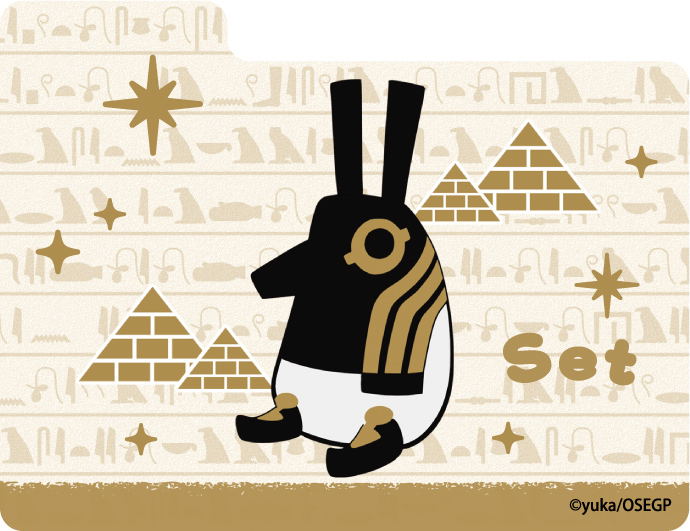 Character Deck Case MAX NEO Tototsu Ni Egypt Shin: Set (Set of 10pcs) image 4