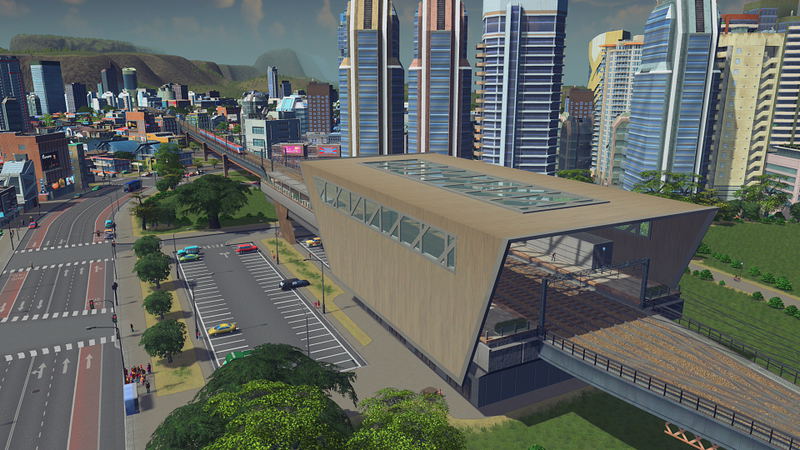 Cities: Skylines - Content Creator Pack: Train Stations (DLC) <span class="ext" style="background-color: #B0000F; color: #FFFFFF;">DLC</span> <span class="ext" style="background-color: #2a475e; color: #FFFFFF;">STEAM</span> <span class="ext ext_digital">digital</span> image 2