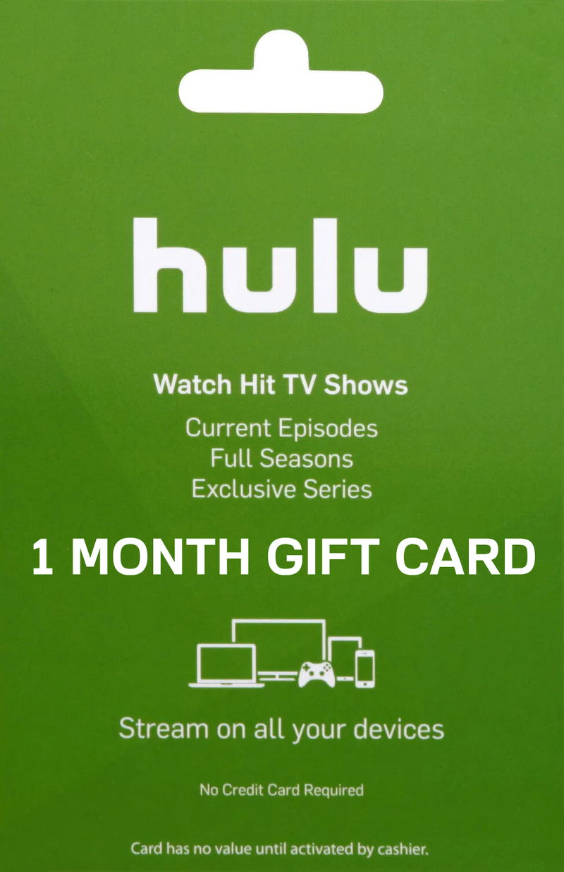 Hulu 1-Month Subscription Gift Card <span class="ext ext_digital">digital</span> image 1