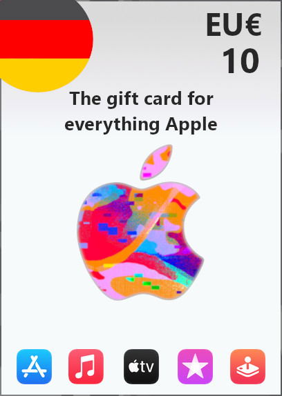 Apple Gift Card 10 EUR | Germany Account <span class="ext ext_digital">digital</span> image 1