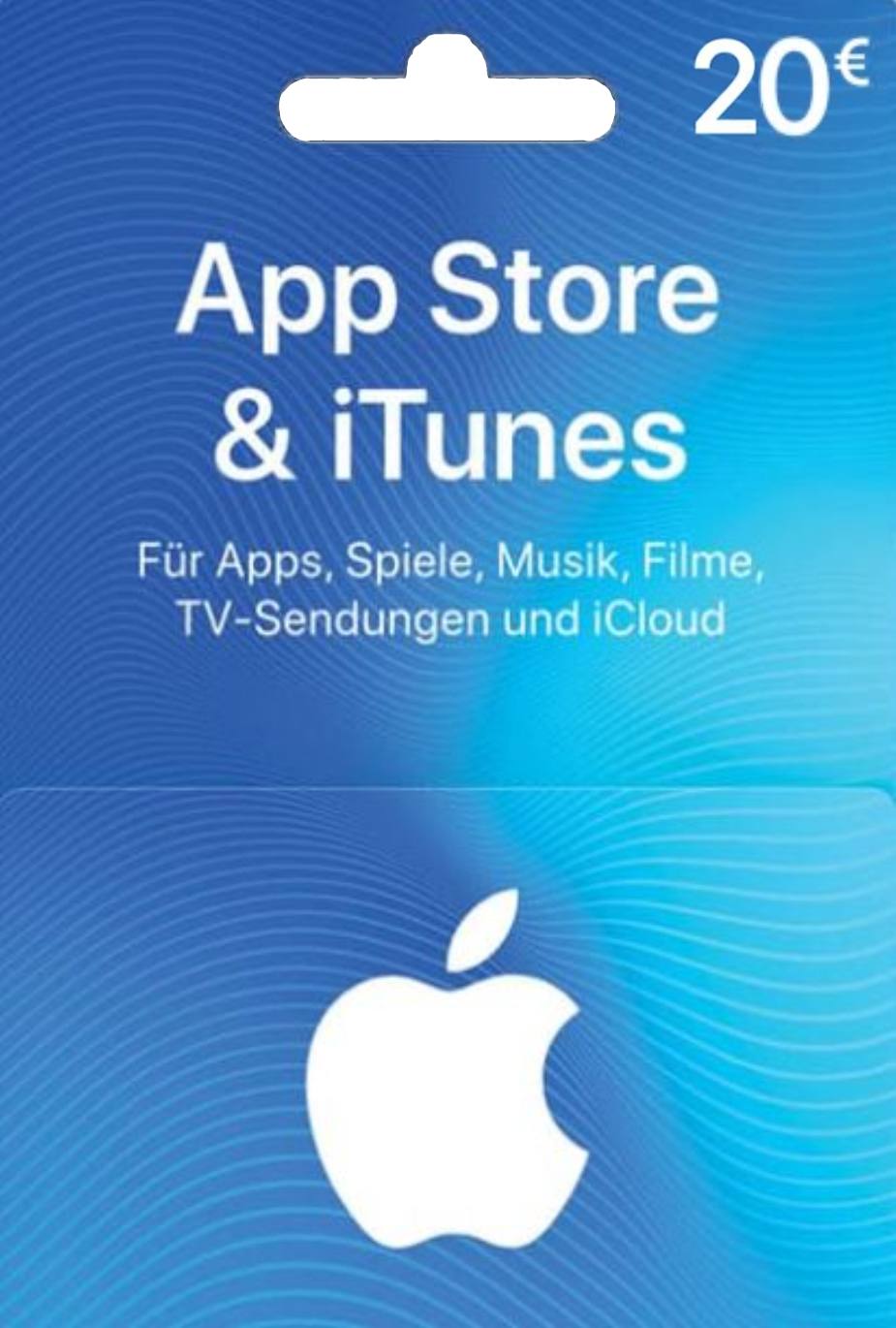 Franje Vertolking Voorschrift iTunes 20 EUR Gift Card | Germany Account digital