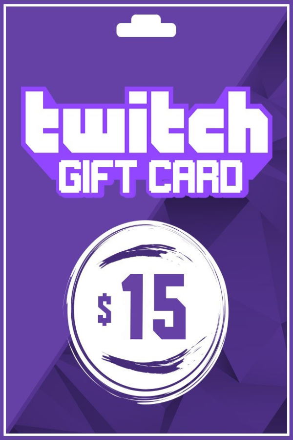 Twitch Gift Card 15 USD | US Account Only digital — Import Game Deal