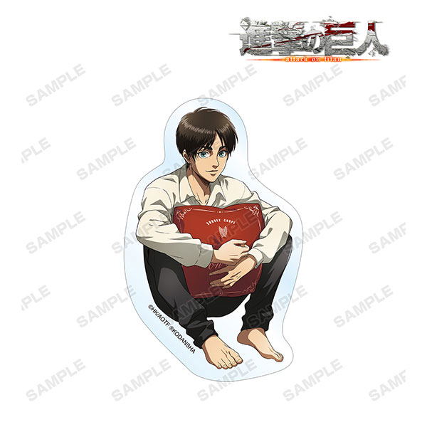 Attack On Titan: New Illustration Relax Version Eren Yeager Sticker