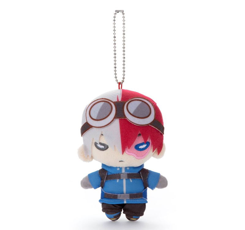 Nitotan My Hero Academia Snowy Mountain Climbing Plush with Ball Chain: Todoroki Shoto image 1