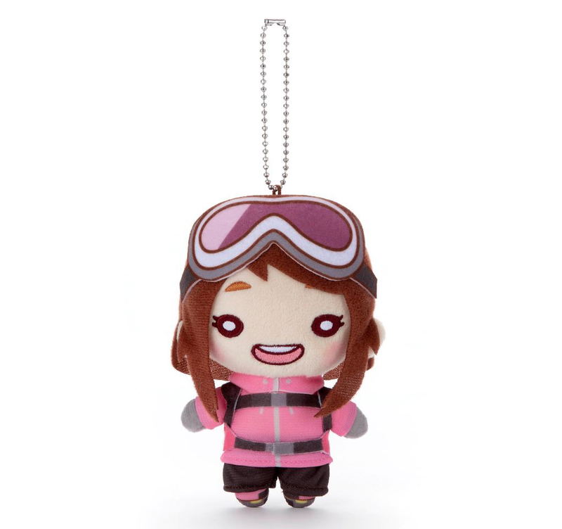 Nitotan My Hero Academia Snowy Mountain Climbing Plush with Ball Chain: Uraraka Ochaco image 1