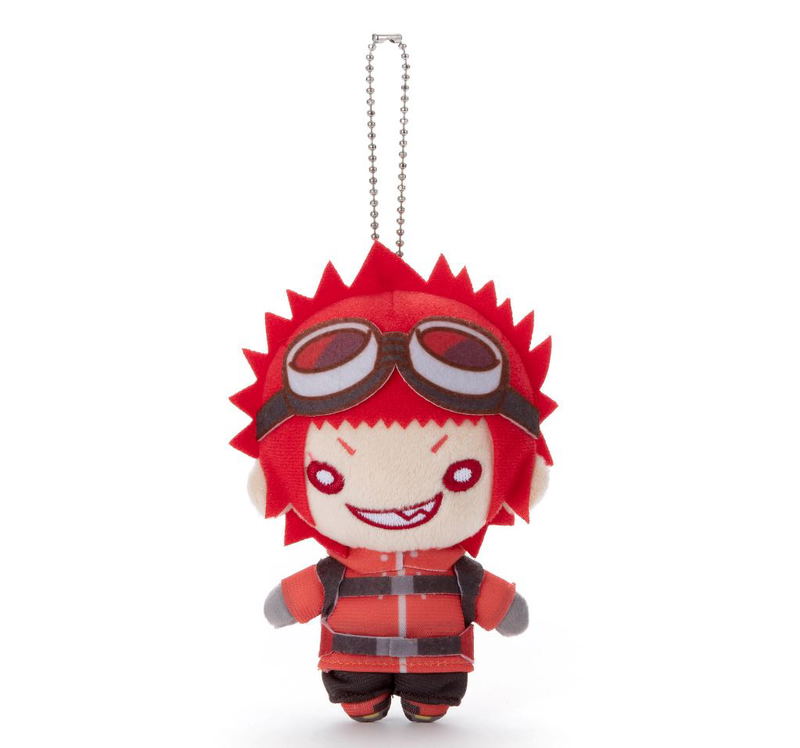 Nitotan My Hero Academia Snowy Mountain Climbing Plush with Ball Chain: Kirishima Eijiro image 1
