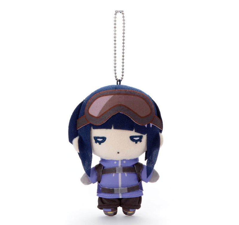 Nitotan My Hero Academia Snowy Mountain Climbing Plush with Ball Chain: Jiro Kyoka image 1