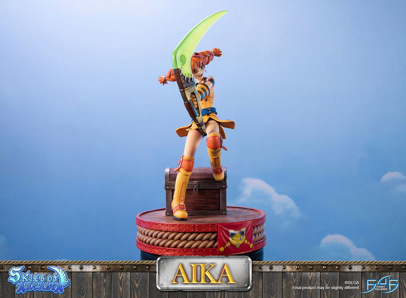 Skies of Arcadia Resin Painted Statue: Aika [Standard Edition] image 10