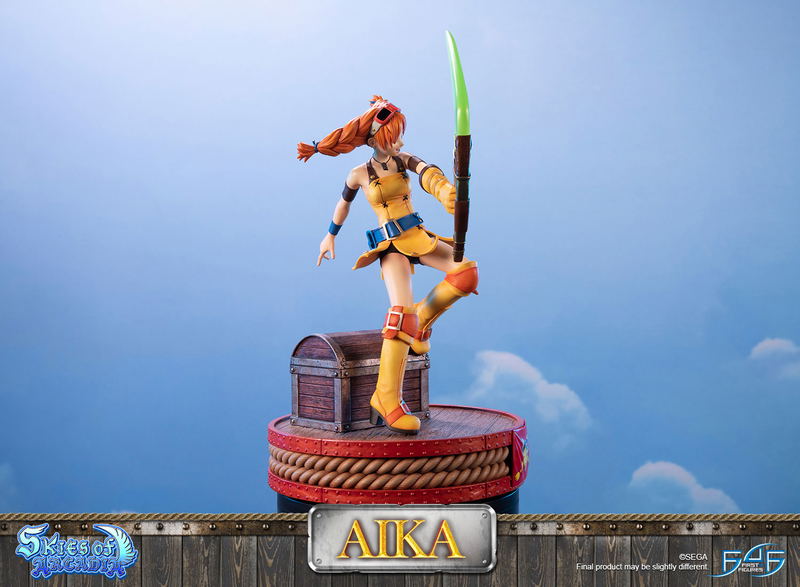 Skies of Arcadia Resin Painted Statue: Aika [Standard Edition] image 11