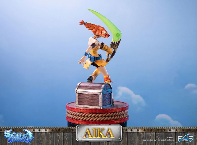 Skies of Arcadia Resin Painted Statue: Aika [Standard Edition] image 13