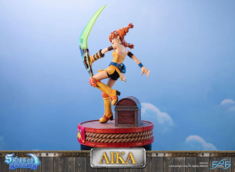 Skies of Arcadia Resin Painted Statue: Aika [Standard Edition] image 15