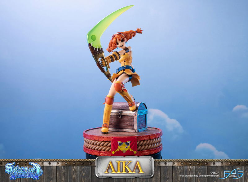 Skies of Arcadia Resin Painted Statue: Aika [Standard Edition] image 17