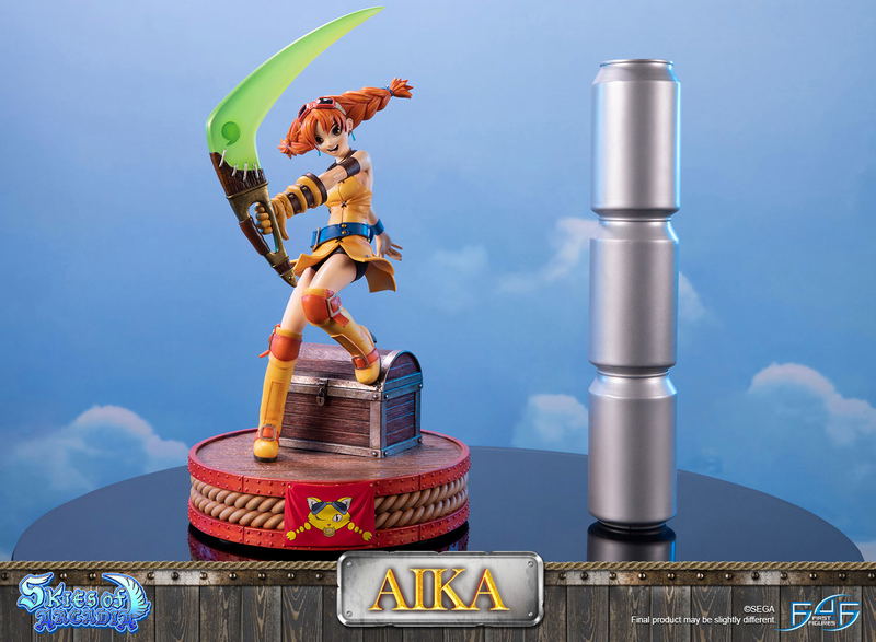 Skies of Arcadia Resin Painted Statue: Aika [Standard Edition] image 18