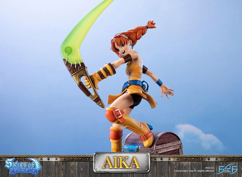 Skies of Arcadia Resin Painted Statue: Aika [Standard Edition] image 19