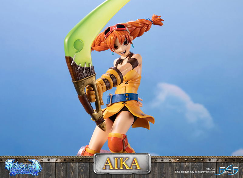 Skies of Arcadia Resin Painted Statue: Aika [Standard Edition] image 21
