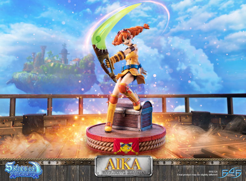 Skies of Arcadia Resin Painted Statue: Aika [Standard Edition] image 9