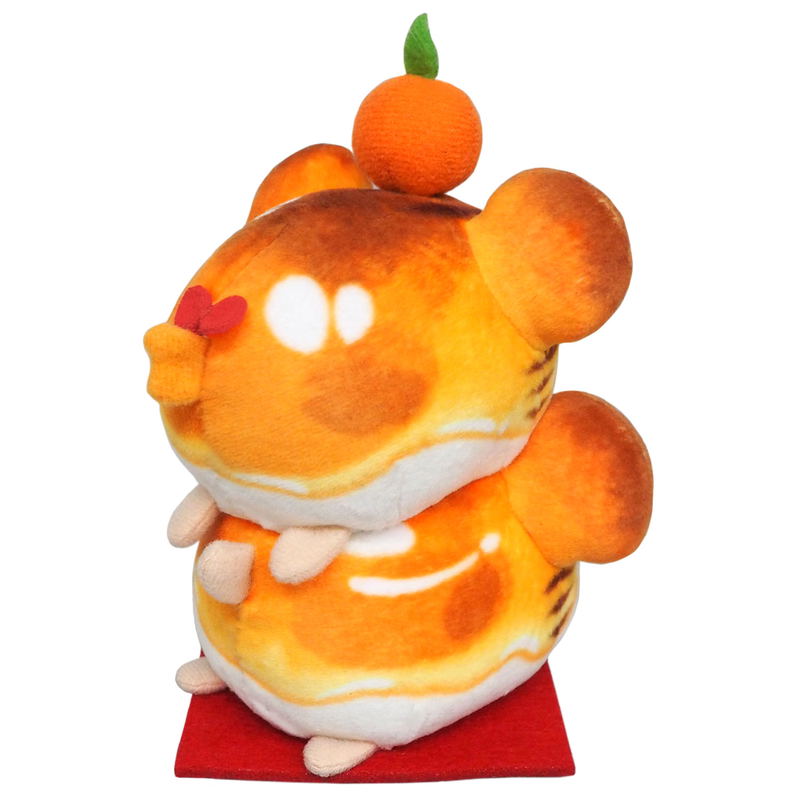 Tottoko Hamutaro Plush Japanese Zodiac Hamtaro: Torahamu Mitarashi Kagamimochi image 5