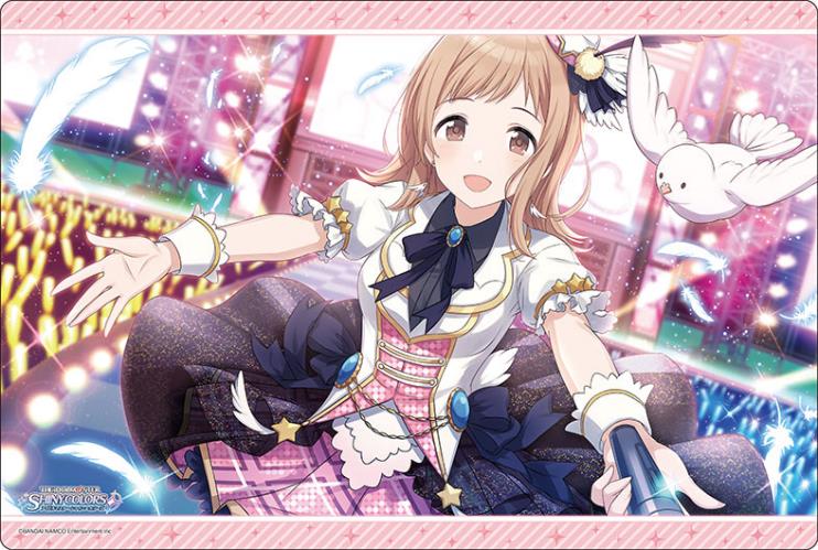 Bushiroad Rubber Mat Collection V2 Vol. 162 The Idolmaster Shiny Colors: Sakuragi Mano Howatto Smile Ver. image 1