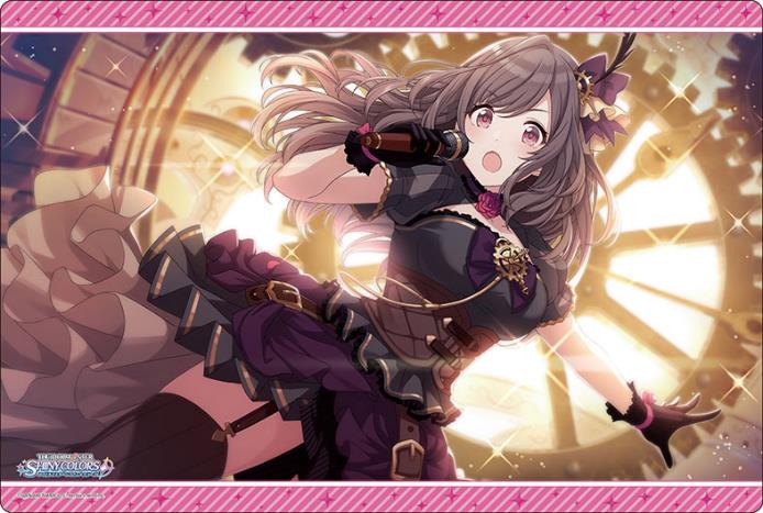 Bushiroad Rubber Mat Collection V2 Vol. 165 The Idolmaster Shiny Colors: Tsukioka Kogane Bari Umaka Blues Ver. image 1