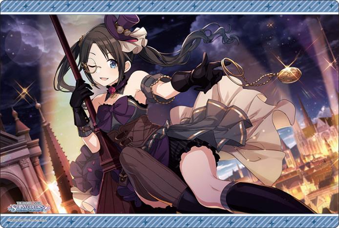 Bushiroad Rubber Mat Collection V2 Vol. 168 The Idolmaster Shiny Colors: Mitsumine Yuika Otameshi / Mitsugokoro Ver. image 1