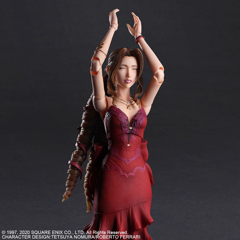 Final Fantasy VII Remake Play Arts Kai: Aerith Gainsborough Dress Ver. image 5