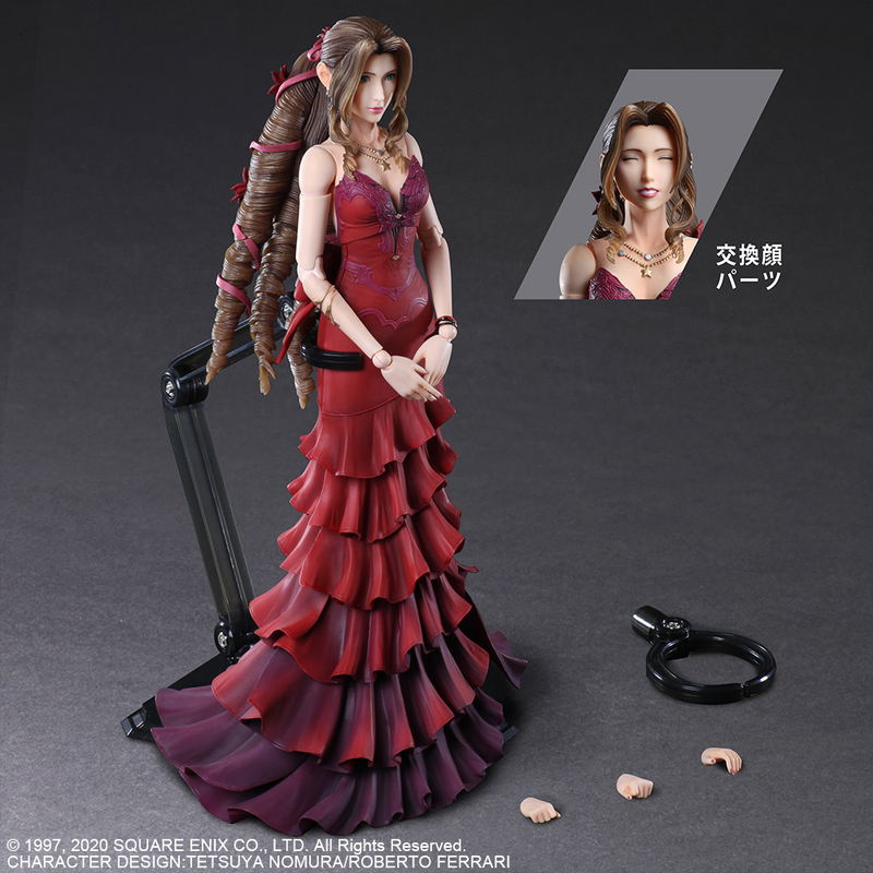 Final Fantasy VII Remake Play Arts Kai: Aerith Gainsborough Dress Ver. image 8