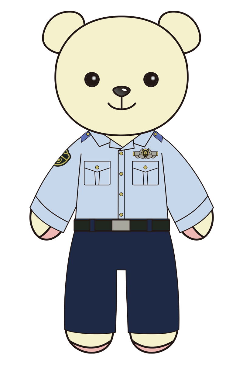 Kumamate Detective Conan: Furuya Rei Police Academy Uniform Ver. image 1