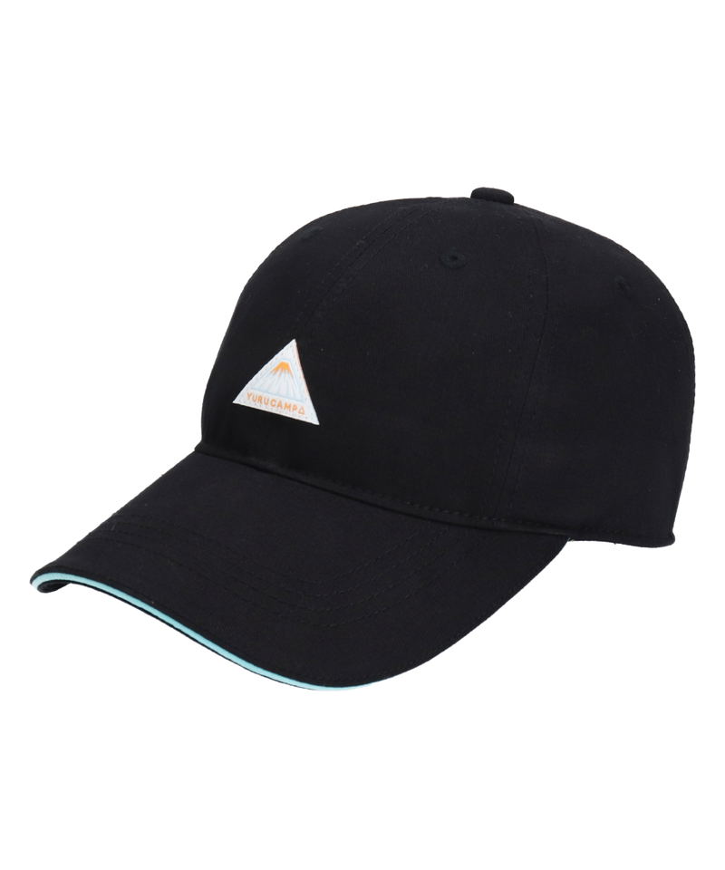 Yuru Camp - Kurihara Hat Cotton Twill 6P Cap 01 Black image 1