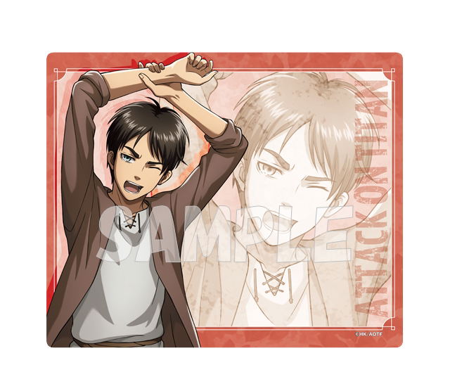 Attack On Titan Mouse Pad: Eren image 1