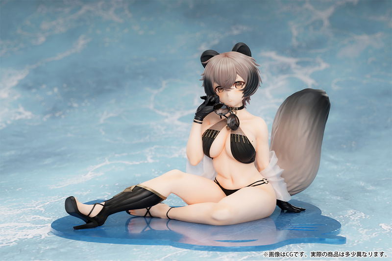 Kemomimi Gakuen Illustrated by Yakan 1/7 Scale Pre-Painted Figure: Hayashishino Riri image 2
