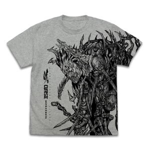 Dorohedoro Curse All Print T-shirt Mixed Gray (M Size)_