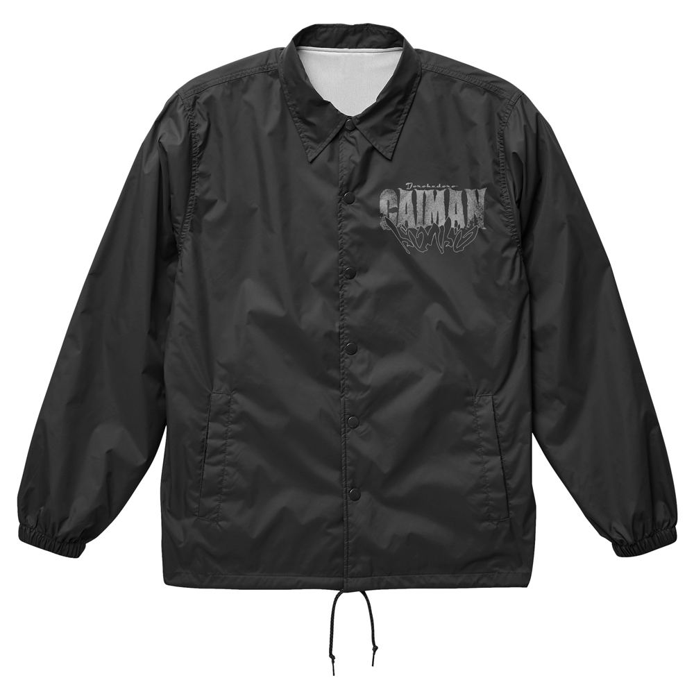 よ*ま様 ドロヘドロ　コーチジャケット Dorohedoro Caiman Coach Jacket Black (L Size)