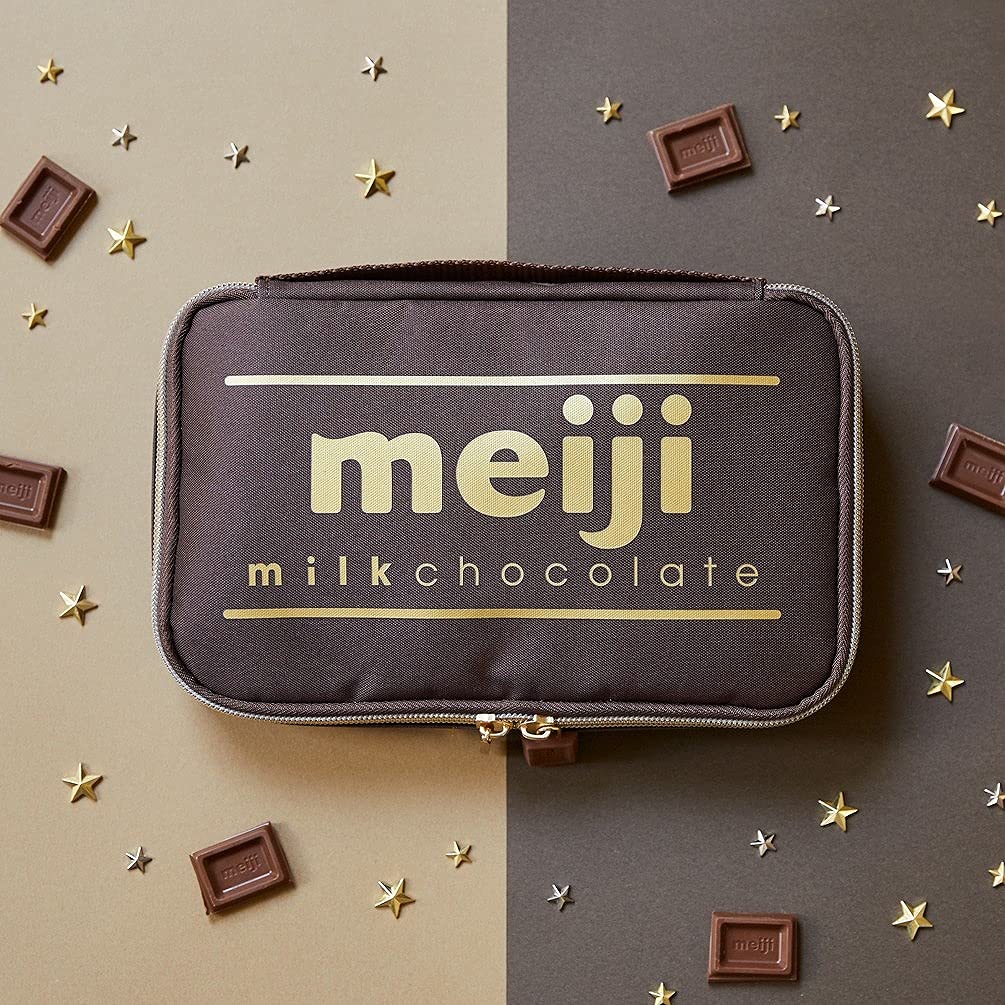 Meiji Milk Chocolate 95th Anniversary Multi Pouch Book
