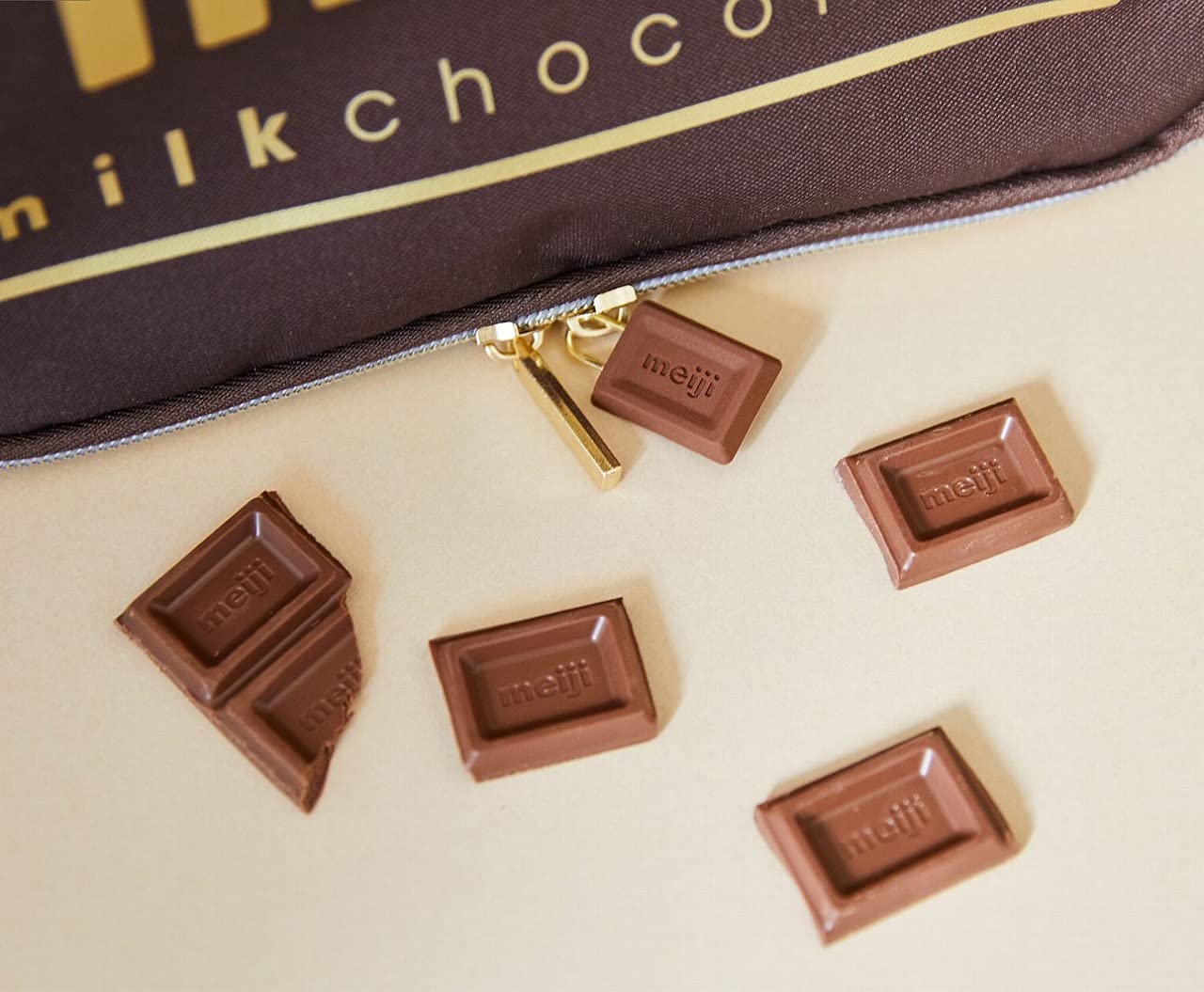 Meiji Milk Chocolate 95th Anniversary Multi Pouch Book