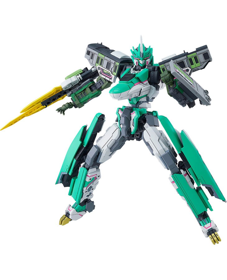 MODEROID Shinkansen Henkei Robo Shinkalion Z Plastic Model Kit: Shinklion Z E5 Hayabusa + Yamanote Set image 1
