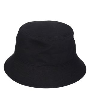 Yuru Camp - Kurihara Hat Cotton Twill Bucket Hat 01 Black