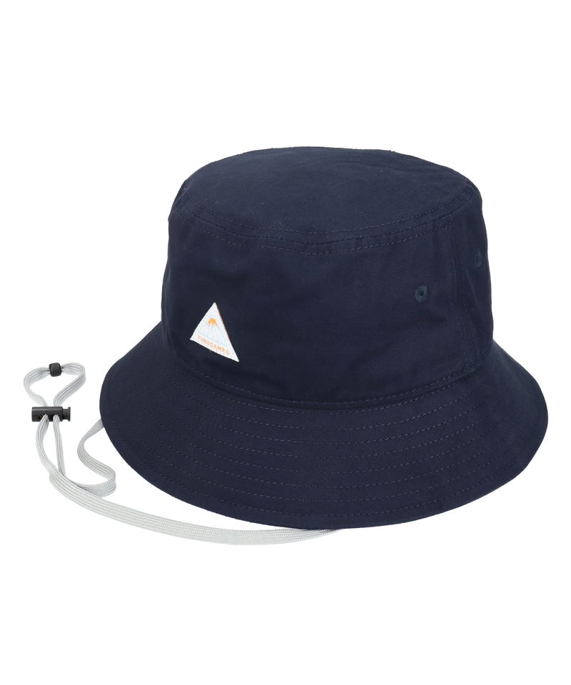 Yuru Camp - Kurihara Hat Cotton Twill Bucket Hat 71 Navy image 1
