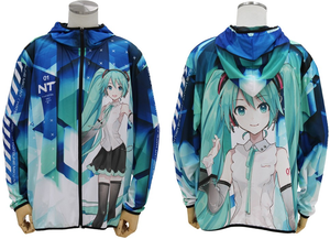 Hatsune Miku NT Full Graphic Dry Hoodie (XL Size)_