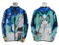 Hatsune Miku NT Full Graphic Dry Hoodie (XL Size) thumbnail 1